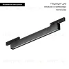 Трековый магнитный светильник Arlight MAG-MICROCOSM-FLAT-L300-8W Warm3000 (BK, 100 deg, 24V) 043271 043271 - 2