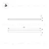 Трековый магнитный светильник Arlight MAG-MICROCOSM-STRIP-L600-10W Day4000 (BK, 100 deg, 24V) 043268 043268 - 2