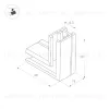 Коннектор угловой Arlight MAG-MICROCOSM-CON-L90 (BK) (Arlight, IP20) 044527 044527 - 2