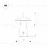 Уличная настольная лампа Arlight SP-PATIO-TAB-2W Warm3000 (BK, 127 deg) 043587 043587 - 7