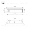 Грунтовый светильник Arlight ART-GROUND-SLIM-R160-15W Warm3000 (SL, 30 deg, 24V) 038167 038167 - 2