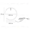 Настольная лампа Arte Lamp Banker A5040LT-1AB A5040LT-1AB - 5