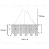 Подвесная люстра Arte Lamp Denebola A4074LM-14CC A4074LM-14CC - 5