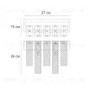 Настенный светильник Arte Lamp Denebola A4074AP-2CC A4074AP-2CC - 4