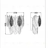 Настенный светильник Arte Lamp Felicita A4080AP-2GO A4080AP-2GO - 3