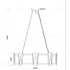 Подвесная люстра Arte Lamp Grato A4079LM-8CC A4079LM-8CC - 6