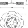 Люстра на штанге Arte Lamp Maasym A7044PL-8BK A7044PL-8BK - 5