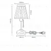 Настольная лампа Arte Lamp Marriot A5039TL-1AB A5039TL-1AB - 4