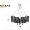 Подвесная люстра Divinare Salice 3133/01 SP-10 3133/01 SP-10 - 2