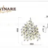 Настенный светильник Divinare Salice 3136/01 AP-3 3136/01 AP-3 - 2