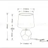 Настольная лампа Arte Lamp Zibal A5005LT-1WH A5005LT-1WH - 5