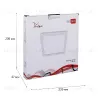 Встраиваемый светильник Reluce 70602-9.0-001OL LED20W WH 4000K 70602-9.0-001OL LED20W WH 4000K - 3