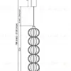 Подвесной светильник Maytoni Golden Cage MOD216PL-L10G3K MOD216PL-L10G3K - 7