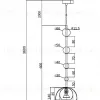Подвесной светильник Maytoni Ros MOD227PL-01B1 MOD227PL-01B1 - 9