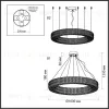 Подвесная люстра Odeon Light Panta 4927/98L 4927/98L - 4