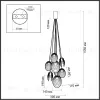 Подвесная люстра Odeon Light Mussels 5038/8 5038/8 - 3