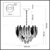 Подвесная люстра Odeon Light Lace 5052/8 5052/8 - 4