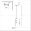 Подвесной светильник Odeon Light Scrow 5059/5L 5059/5L - 3