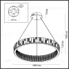 Подвесная люстра Odeon Light Crossa 5072/100L 5072/100L - 5