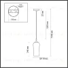 Подвесной светильник Lumion Ellie 6551/1B 6551/1B - 2
