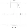 Торшер Eurosvet Notturno 01163/1 латунь a065670 01163/1 латунь - 6
