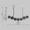 Подвесная люстра Maytoni Reels MOD268PL-07G MOD268PL-07G - 6