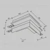 Коннектор внешний встраиваемый Maytoni Magnetic track system Exility TRA34CO-42W TRA34CO-42W - 6