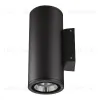 Уличный настенный светильник Uniel ULU-S22D-2x22W/2700K IP65 BLACK UL-00010851 ULU-S22D-2x22W/2700K IP65 BLACK - 1