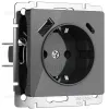 Розетка с заземлением, шторками и USB тип A+C Werkel 4690389197536 W1171744 a064093 4690389197536 - 1