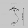 Коннектор питания встраиваемый Maytoni Pendant system Parity TRA130RWC-2B TRA130RWC-2B - 4