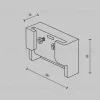 Заглушка (2 шт.) Maytoni Pendant system Parity TRA130BECDuo-B TRA130BECDuo-B - 4