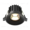 Встраиваемый светильник Maytoni Round DL058-12W3K-B DL058-12W3K-B - 1