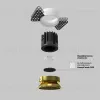 Встраиваемый светильник Maytoni Round DL058-7W3K-TRS-BS DL058-7W3K-TRS-BS - 4