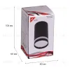 Накладной светильник Reluce 16001-9.5-001LD GU10 BK 16001-9.5-001LD GU10 BK - 3