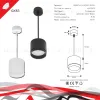 Подвесной светильник Reluce 53007-0.9-001LD GX53 BK 53007-0.9-001LD GX53 BK - 2