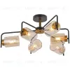 Люстра на штанге Illumico IL8248-6COU-79 BK GD IL8248-6COU-79 BK GD - 1