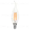 Лампа светодиодная Feron LB-718 Свеча на ветру E14 15W 6400K 38264 38264 - 4