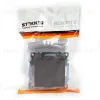Переключатель 1-клавишный Stekker Катрин GLS10-7105-04 49018 49018 - 2
