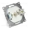 Розетка телевизионная 1-местная Stekker Катрин GLS00-7108-04 49024 49024 - 7