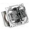 Розетка 2-местная с защитной шторкой Stekker Катрин GLS10-7113-04 49026 49026 - 2