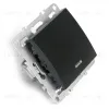 Выключатель 1-клавишный c индикатором Stekker Эрна PSW10-9101-03 49146 49146 - 2