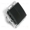 Выключатель 2-клавишный Stekker Эрна PSW10-9104-03 49149 49149 - 5