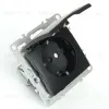 Розетка 1-местная с/з с защитной шторкой Stekker Эрна PST16-9112-03 49156 49156 - 2