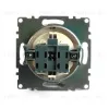 Розетка 1-местная с/з с защитной шторкой Stekker Катрин GLS16-7112-08 49222 49222 - 5