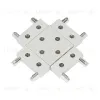 Коннектор питания Х-образный Aployt Magnetic track 48 APL.0181.10.06 APL.0181.10.06 - 2