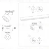 Трековый однофазный светильник Ambrella Light Track System GL6861 GL6861 - 6