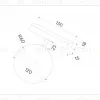 Трековый магнитный светильник Ambrella Light Track System GL3921 GL3921 - 5