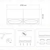 Накладной светильник Ambrella Light GX Standard tech TN70875 TN70875 - 6