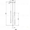 Подвесной светильник Maytoni Cascade MOD132PL-L18BSK MOD132PL-L18BSK - 3