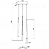 Подвесная люстра Maytoni Cascade MOD132PL-L30BSK MOD132PL-L30BSK - 3